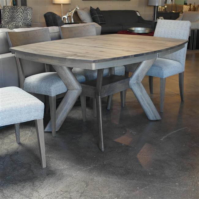 Boat Table with K Pedestal|by Design Des Moines