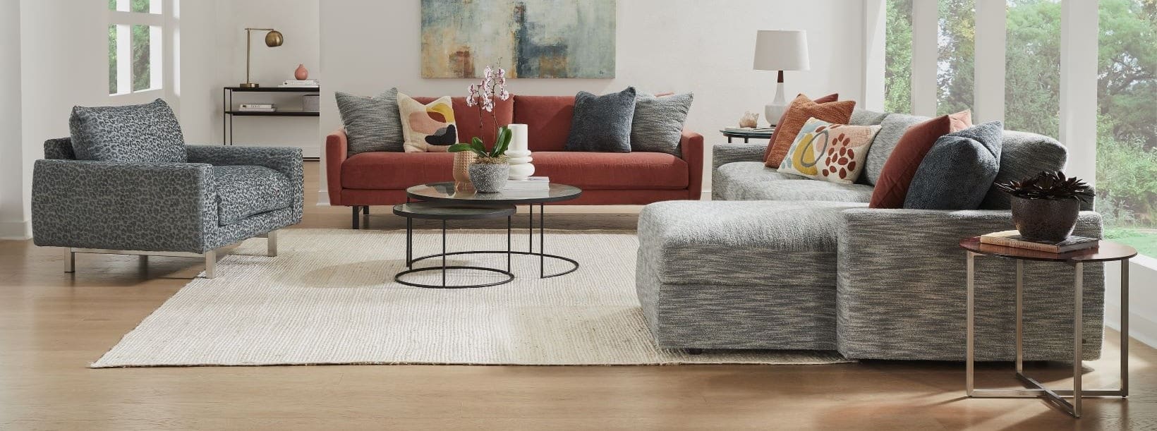 Sofas vs Sectionals - By Design furniture + interior design Des Moines Clive West Des Moines Urbandale Iowa 2025 06