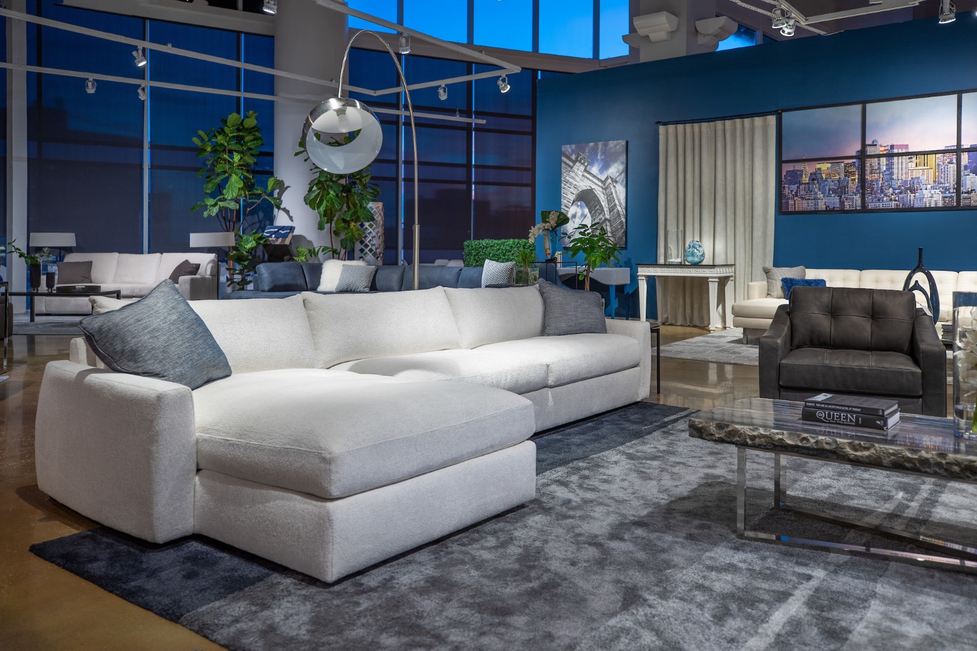 Estero Sectional Sofa - American Leather Elements Collection - By Design - Des Moines