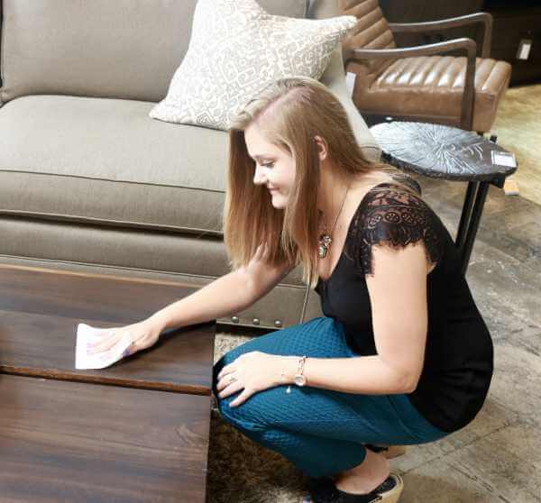 furniture care dusting