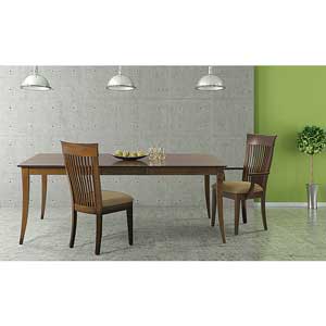 Warm Transitional wood table