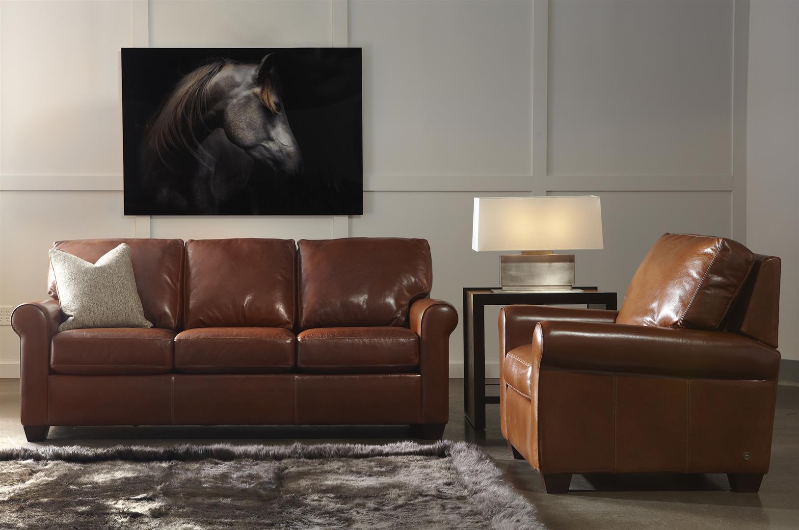 New Classics - Savoy-SO3-Chair Classics Collection - Savoy - American Leather - By Design Furniture + Interior Design - Des Moines