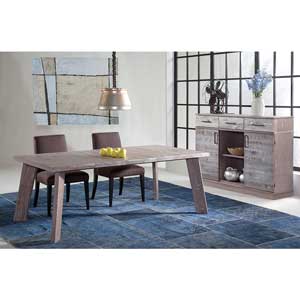 Gray table and chairs