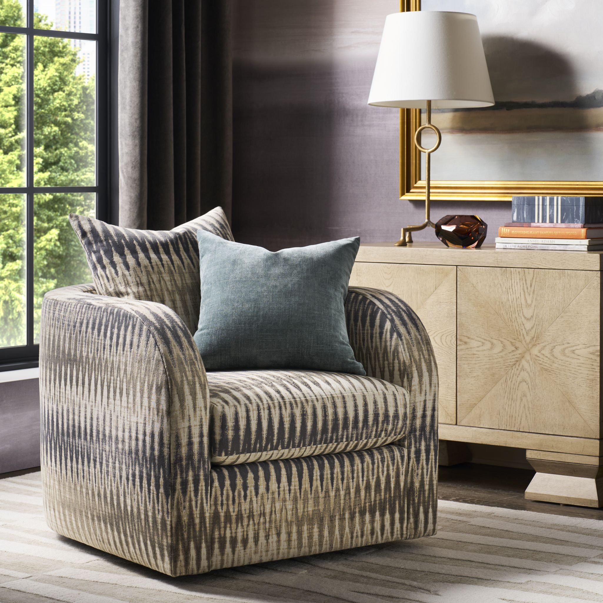 Interior Design Trends 2026 - large-scale bold patterns