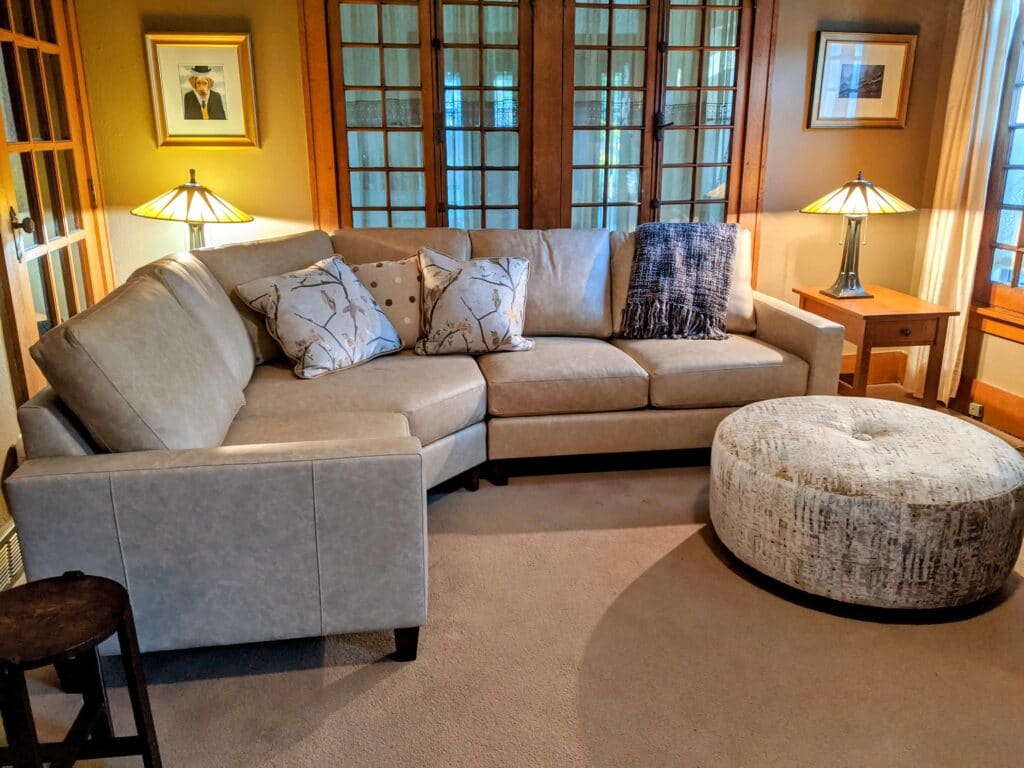 modern comfort in craftsman home, Modern Comfort in a Craftsman Home, BY DESIGN furniture + interior design