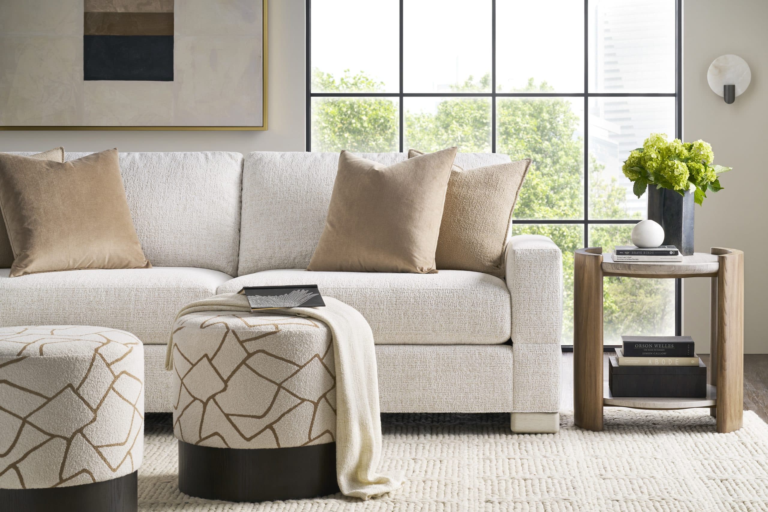 Warm Linens and Whites - Vanguard Sofa Group - BY DESIGN furniture + interior design