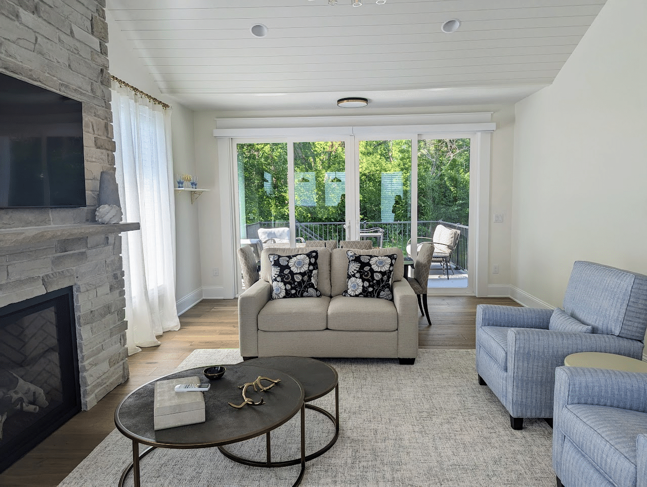 furniture design for new addition, A Cozy and Custom Flex Space Addition, BY DESIGN furniture + interior design