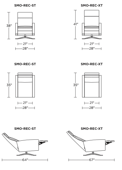 Re-Invented Recliner: Simon, Simon, BY DESIGN furniture + interior design