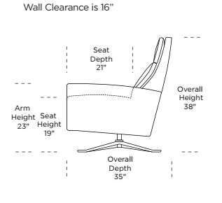Re-Invented Recliner: Simon, Simon, BY DESIGN furniture + interior design