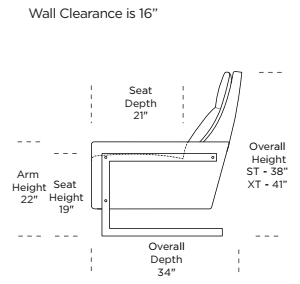 Re-Invented Recliner Isla, Isla, BY DESIGN furniture + interior design