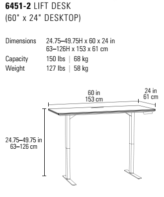 , Centro Lift Desk, BY DESIGN furniture + interior design