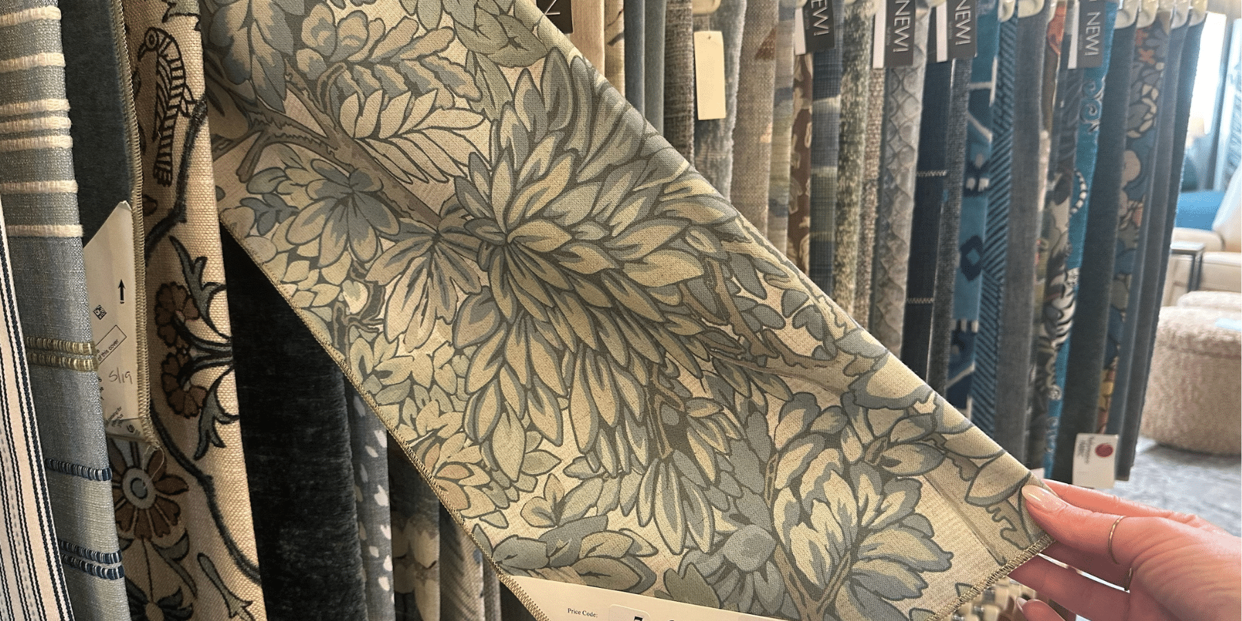 fabric swatch selection